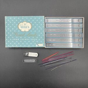 Vintage Ofrex 5H 1.80 Pencil Leads Lot Sheaffer HB Thick Leads Drafting